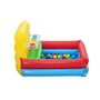 Bestway Piscine Gonflable Enfant avec Balles 104x94x61 cm +2 Ans Jardin 52546