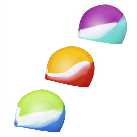 Bestway Bonnet de Bain Enfant Silicone Coloris Assortis +3 Ans Plage Piscine 26049