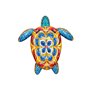 Bestway Tortue Gonflable Méditerranéenne avec Poignées 183x173 cm +3 Ans Plage Piscine 41523