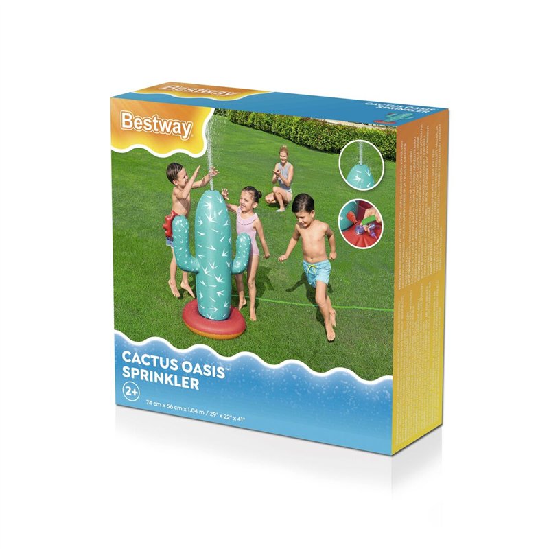 Image secondaire de Bestway Aspersor Gonflable Cactus 74x56x104 cm +2 Ans Jardin 52733