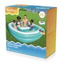 Bestway Piscine Gonflable Enfant 2 Chambres Family Table Flottante 218x218x48 cm +6 Ans