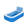 Bestway Piscine Gonflable Silicona avec Aspersoir 229x152x196 cm +6 Ans Jardin 54451