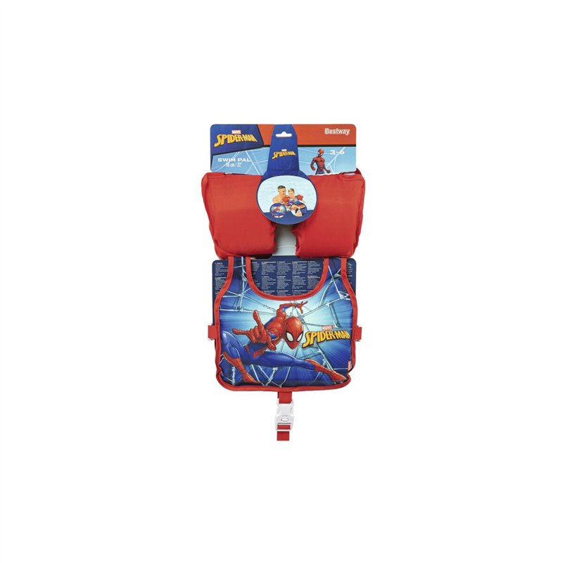 Image secondaire de Bestway Gilet avec Brassards Disney Spiderman 56 cm +3-6 Ans Piscine 98795