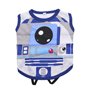 T-shirt pour Chien Star Wars R2-D2 Bleu 2XS - M