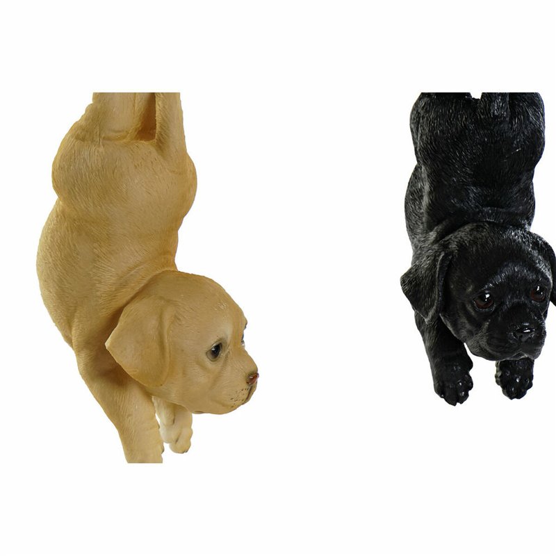 Image secondaire de Figurine Décorative DKD Home Decor Résine Chien (9 x 10.5 x 20 cm) (3 pcs)