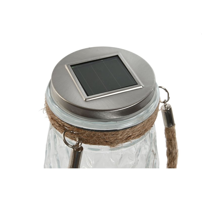 Image secondaire de Décoration lumineuse Home ESPRIT Transparent Argenté 11 x 11 x 18 cm