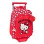 Cartable à roulettes Hello Kitty Iconic Blanc Rouge 26 x 11 x 67 cm 26 x 34 x 11 cm