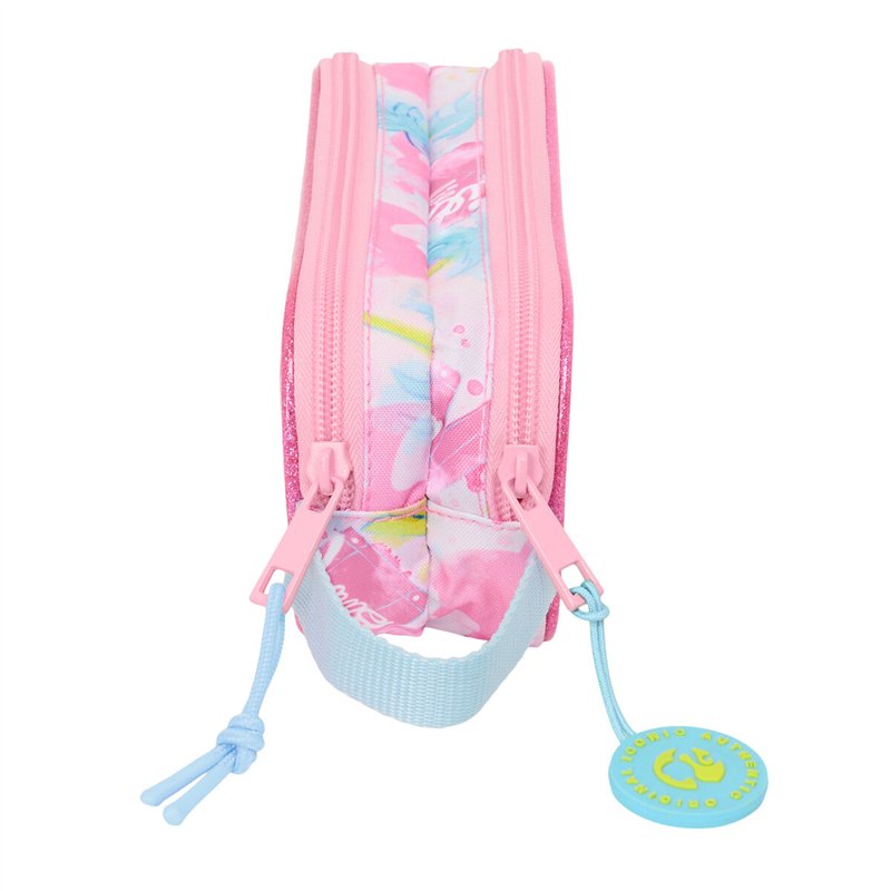 Image secondaire de Trousse Fourre-Tout Double Barbie Painterly Rose Bleu ciel 21 x 8 x 6 cm