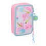 Trousse Scolaire avec Accessoires Barbie Painterly Rose Bleu ciel 12,5 x 19,5 x 5,5 cm 37 Pièces