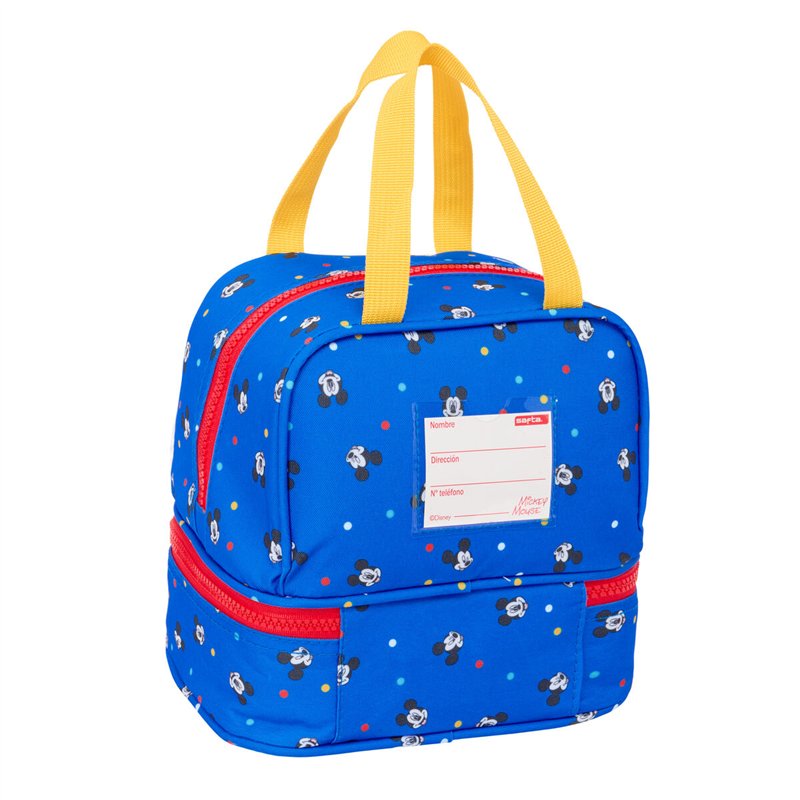 Image secondaire de Sac à goûter Mickey Mouse Clubhouse Good day Bleu 20 x 20 x 15 cm