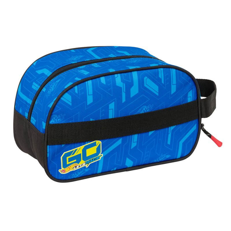 Image secondaire de Nécessaire de Voyage Hot Wheels Let's race Bleu Noir 26 x 15 x 12 cm