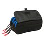 Trousse Fourre-Tout Triple Hot Wheels Let's race Bleu Noir 21,5 x 10 x 8 cm