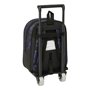 Cartable à roulettes Spider-Man Attack Noir 22 x 27 x 10 cm