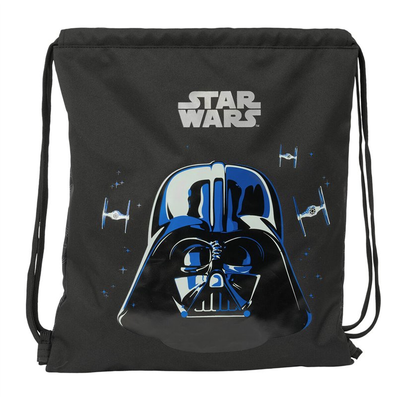 Sac à dos serré par des ficelles Star Wars Rebellion Noir 35 x 40 x 1 cm