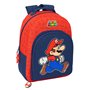 Cartable Super Mario Trick Rouge Bleu foncé 32 x 42 x 15 cm