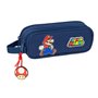 Trousse Fourre-Tout Double Super Mario Trick Rouge Bleu foncé 21 x 8 x 6 cm