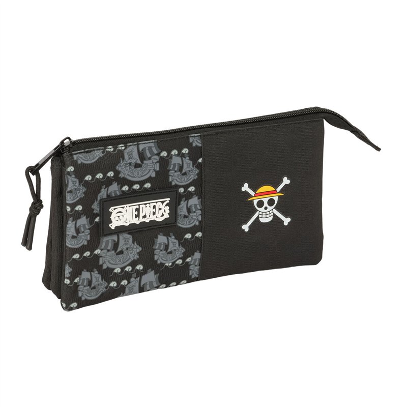 Fourre-tout One Piece Pirates Noir 22 x 12 x 3 cm