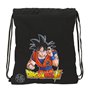 Sac à dos serré par des ficelles Dragon Ball Combat Noir 35 x 40 x 1 cm
