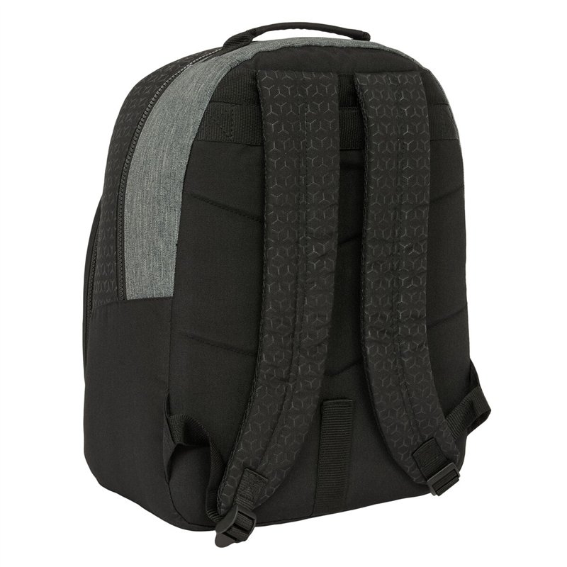 Image secondaire de Cartable BlackFit8 Old school Noir Gris 32 x 42 x 15 cm
