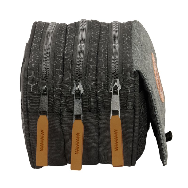 Image secondaire de Fourre-tout BlackFit8 Old school Noir Gris 21,5 x 10 x 8 cm