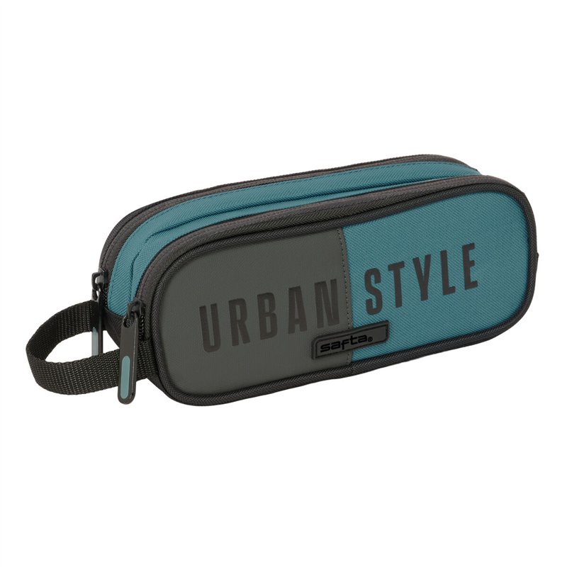 Fourre-tout Safta Urban style Bleu Gris 21 x 8 x 6 cm