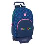 Cartable à roulettes Benetton Damero Blue marine 30 x 46 x 14 cm