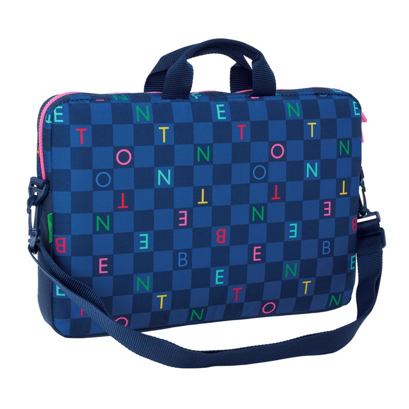 Image secondaire de Housse pour ordinateur portable Benetton Damero Blue marine 40 x 27 x 4 cm