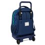 Cartable à roulettes Benetton Damero Blue marine 33 x 45 x 22 cm