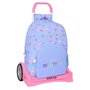 Cartable à roulettes Benetton Lila Lila 30 x 46 x 14 cm