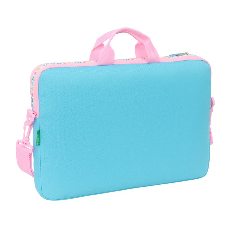 Image secondaire de Housse pour ordinateur portable Benetton Unique Rose Turquoise 40 x 27 x 4 cm