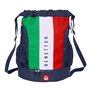 Sac à dos serré par des ficelles Benetton Flag Blue marine 35 x 40 x 1 cm