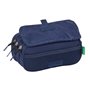 Trousse Fourre-Tout Triple Benetton Flag Blue marine 21,5 x 10 x 8 cm