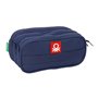 Trousse Fourre-Tout Triple Benetton Flag Blue marine 21,5 x 10 x 8 cm