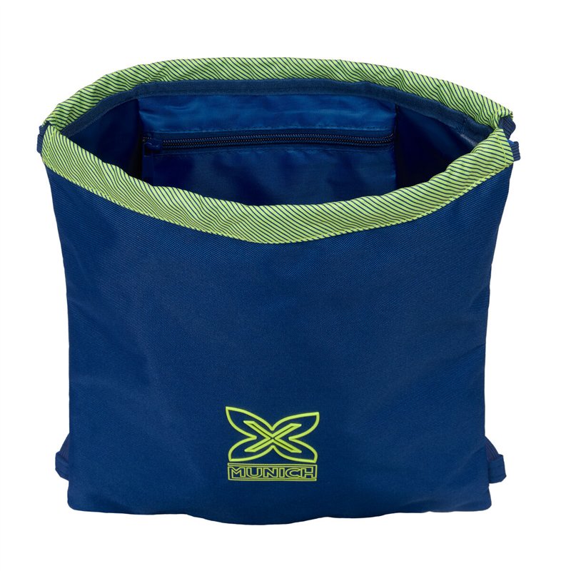 Image secondaire de Sac à dos serré par des ficelles Munich North Blue marine 35 x 40 x 1 cm