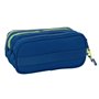 Trousse Fourre-Tout Triple Munich North Blue marine 21,5 x 10 x 8 cm