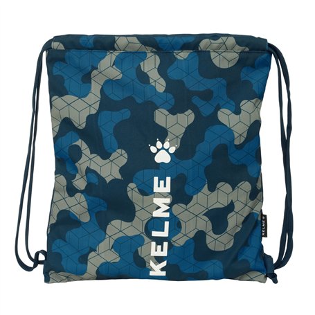 Sac à dos serré par des ficelles Kelme Epic Blue marine 35 x 40 x 1 cm