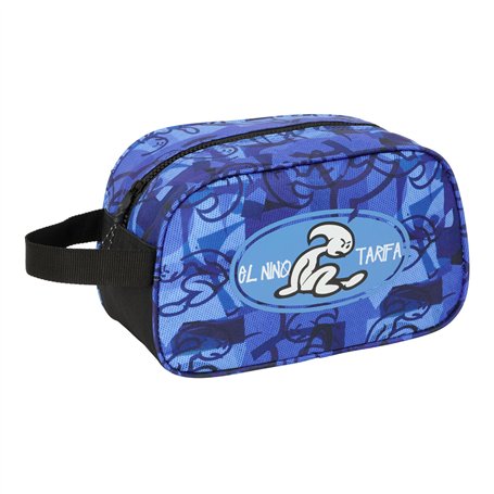 Nécessaire de Voyage El Niño Roller Bleu Noir 26 x 15 x 12 cm