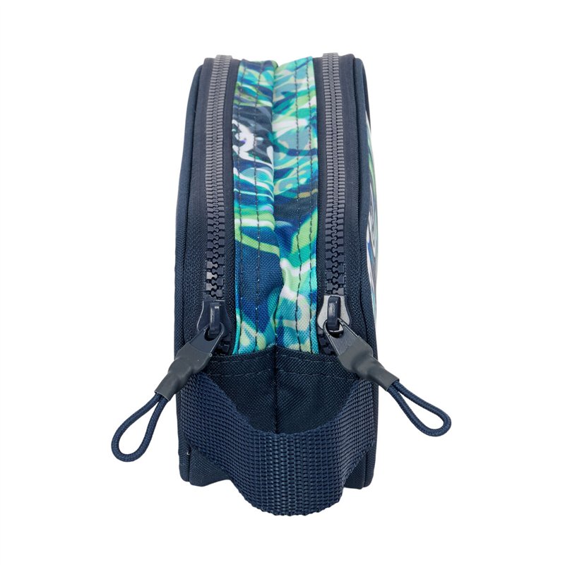 Image secondaire de Trousse Fourre-Tout Double El Niño Kook Blue marine 21 x 8 x 6 cm