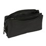 Trousse Fourre-Tout Triple Kappa Dark Noir 22 x 12 x 3 cm