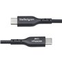 Câble USB Startech USB2AC1MNC Noir 1 m