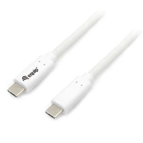 Câble USB-C vers USB-C Equip 12836207101 Blanc 2 m