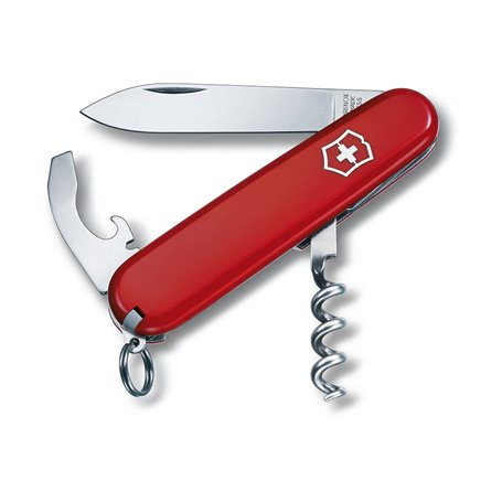 Couteau suisse Victorinox Waiter Rouge 2,6 x 1,2 x 8,4 cm 9 Fonctions (1 Unité)