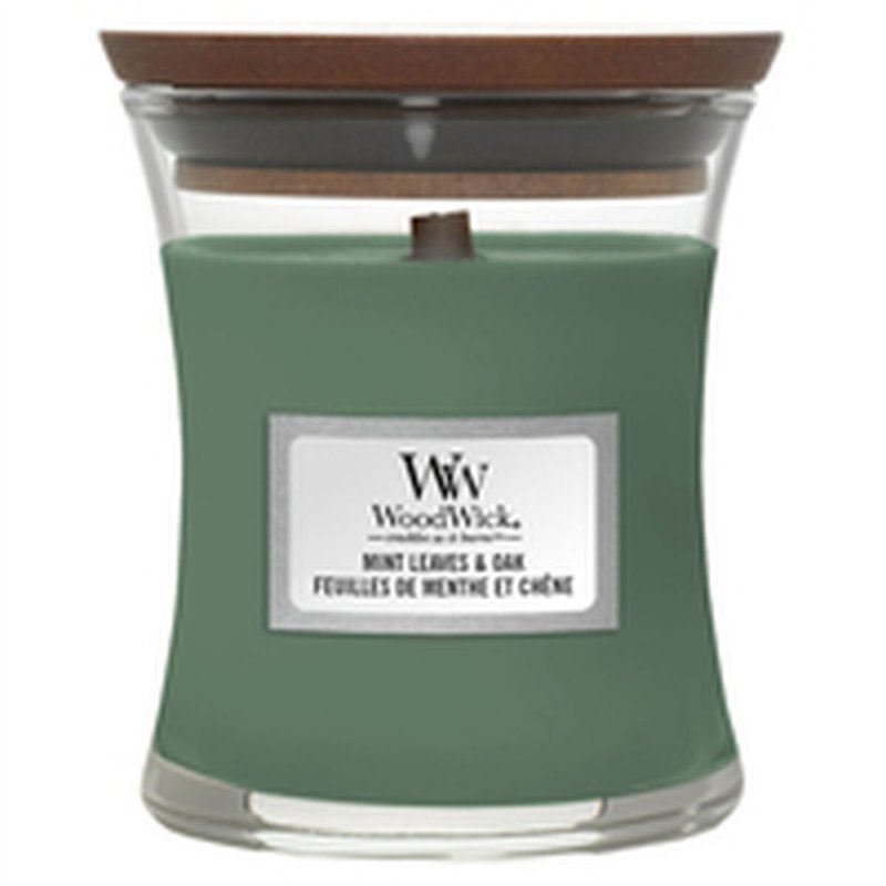 Image secondaire de Bougie Parfumée Woodwick Mint Leaves & Oak 275 g