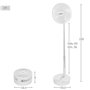 Ventilateur Portable Pliable Aktive Rechargeable (4 Unités)