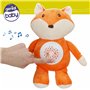Peluche Projecteur LED Colorbaby Tissu Peluche Plastique 25 x 27 x 13 cm (4 Unités)