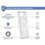 Coque renforcée MagSafe iPhone 16e AIR 3m Transparente + Garantie à vie Force Case