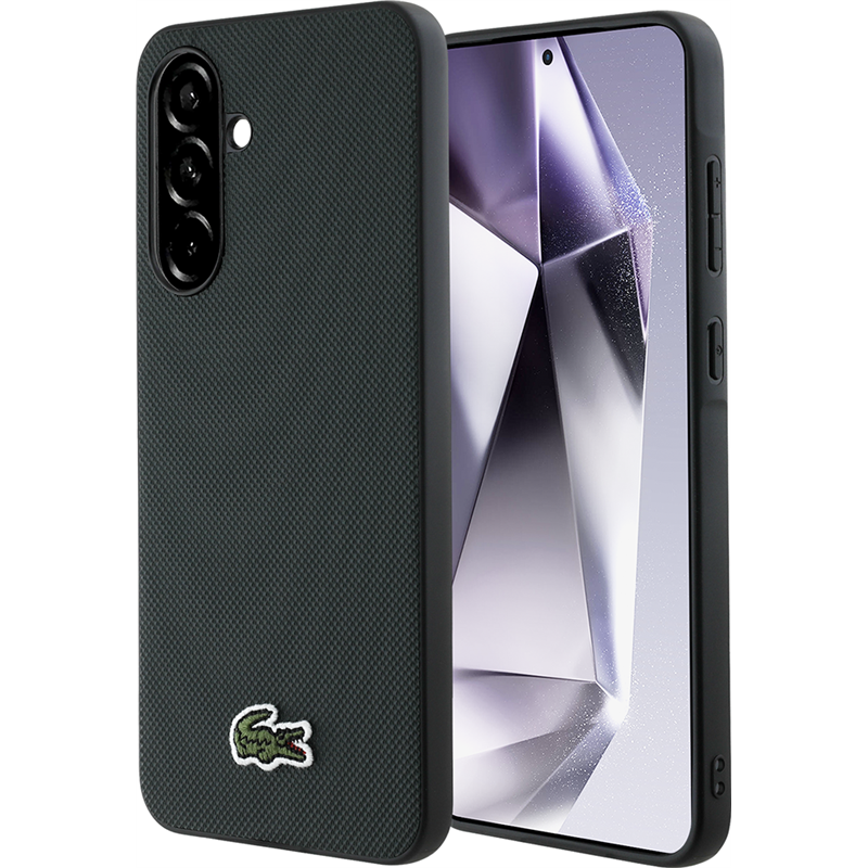 Coque Samsung Galaxy A36 5G Petit Piqué Lacoste Vert Sinople Samsung