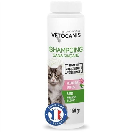 Shampoing sec - VETOCANIS - 150gr pour Chat