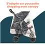 Habillage pluie universel - BAMBISOL - Pour poussette ayant un canopy