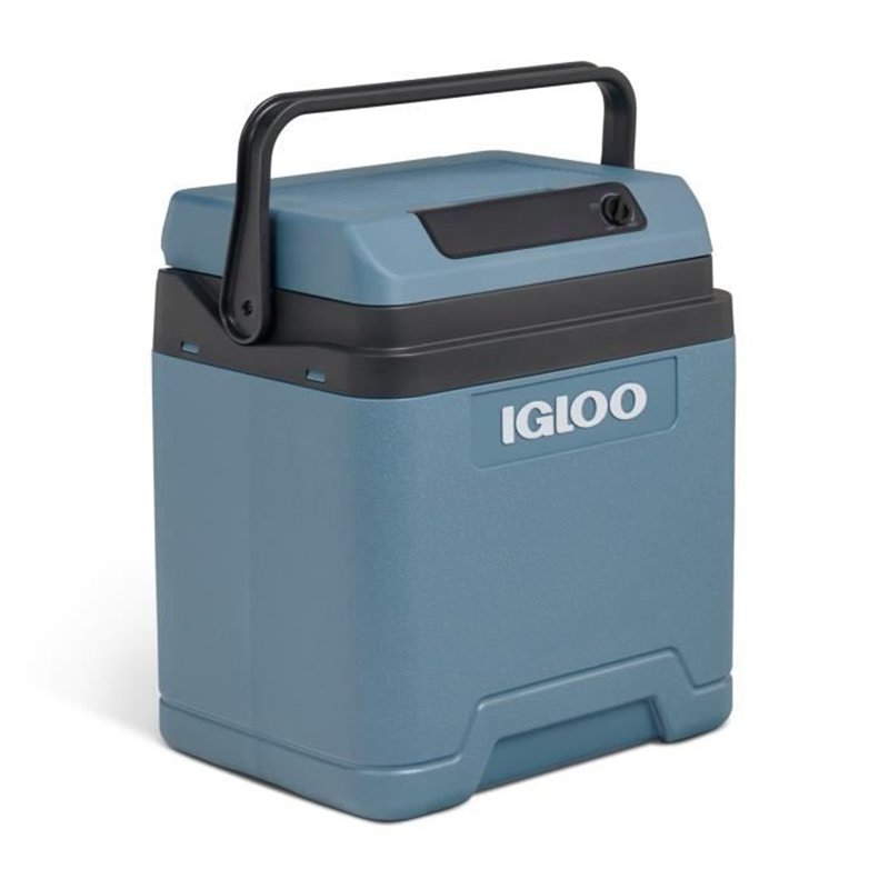 Glaciere électrique - IGLOO - 12 V - 230 V - Modern bleu - 26 L